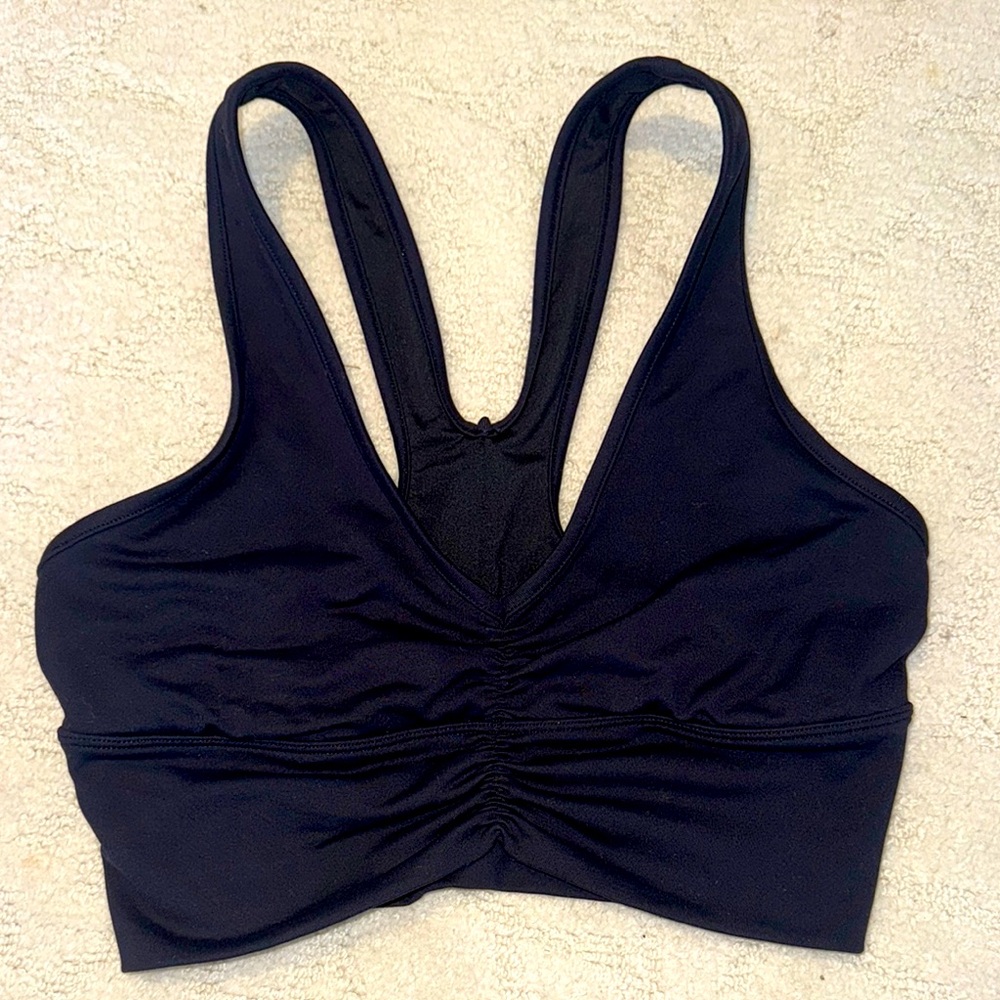 Alo wild thing bra black size small